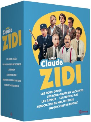 Coffret Claude Zidi - Les sous-doués / Les sous-doués en vacances / Les Ripoux / Les rois du gag / Association de malfaiteurs / Ripoux contre Ripoux (6 DVD)