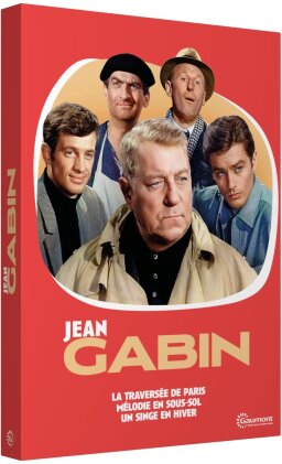 Jean Gabin - La traversée de Paris / Mélodie en sous-sol / Un singe en hiver (3 DVDs)