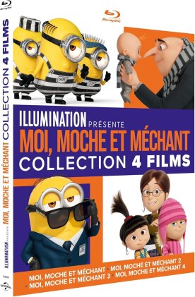 Moi, moche et méchant 1-4 (4 Blu-ray)