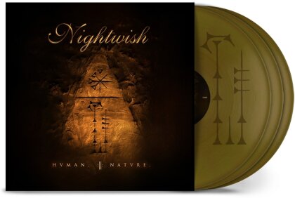 Nightwish - Human. :II: Nature. (2024 Reissue, Nuclear Blast, Solid Gold Colored Vinyl, 3 LPs)