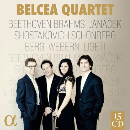 Belcea Quartet, Ludwig van Beethoven (1770-1827), Alban Berg (1885-1935), Anton von Webern (1883-1945), … - Alpha Classics Complete Recordings (15 CDs)