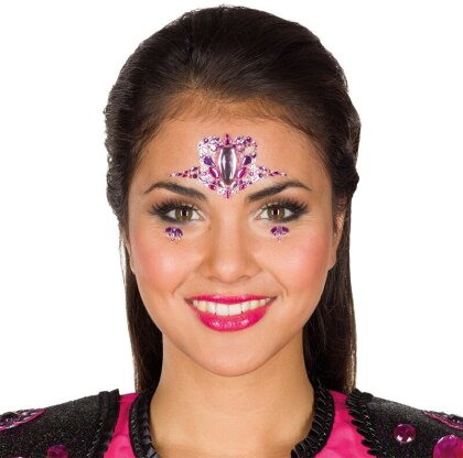 Festival Bindi - Flamingo Sparkle Klebesteine