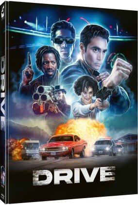 Drive (1997) (Cover B, Edizione Limitata, Mediabook, Uncut, 2 Blu-ray)