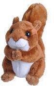 Plüsch Eichhörnchen Pocketkins 13cm