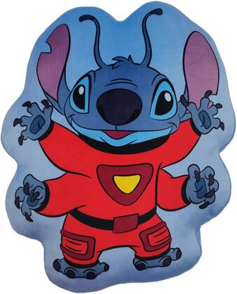 Disney - Lilo et Stitch - Coussin en Velboa en forme de Stitch Combinaison 40cm