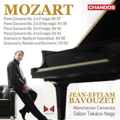 Wolfgang Amadeus Mozart (1756-1791), Jean Efflam Bavouzet & Manchester Camerata - Piano Concertos, Vol. 10