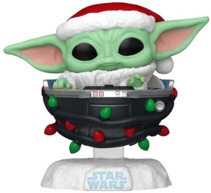 Funko Pop! Star Wars: The Mandalorian Holiday - Grogu (Pram)