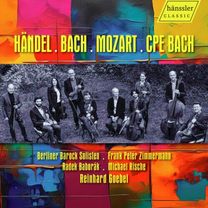 Frank Peter Zimmermann, Georg Friedrich Händel (1685-1759), Johann Sebastian Bach (1685-1750), Wolfgang Amadeus Mozart (1756-1791), … - Handel Bach Mozart & C.P.E. Bach (6 CDs)