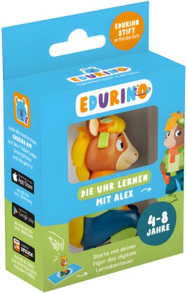 Edurino Figur Alex, d - Die Uhr lernen, handbemalte