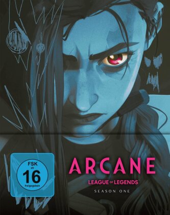 Arcane - League of Legends - Staffel 1 (Limited Edition, Steelbook, 3 4K Ultra HDs + Blu-ray)