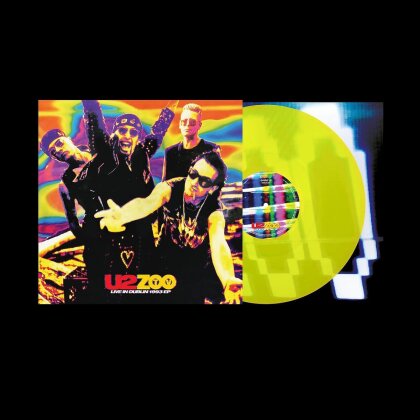 U2 - ZOO TV Live In Dublin 1993 (Limited Edition, Neon Yellow Vinyl, LP)