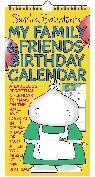 Sandra Boynton's My Family & Friends Birthday Perpetual Calendar