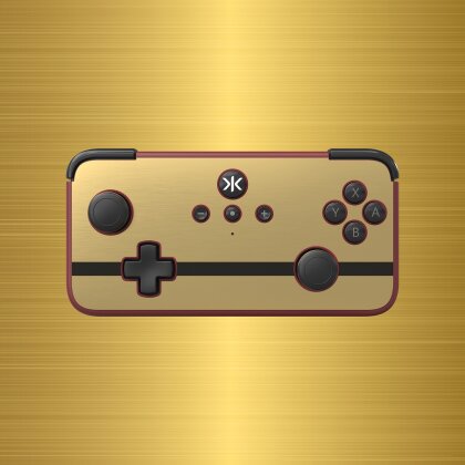 CRKD - NEO S - Wireless Collectible Controller for Nintendo Switch, Mobile, PC, & Smart TV Gaming (Retro Gold Edition)