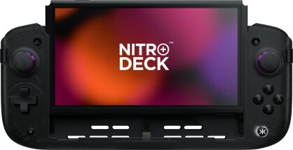 CRKD - Nitro Deck+ for Switch & OLED Switch (Clear Black)