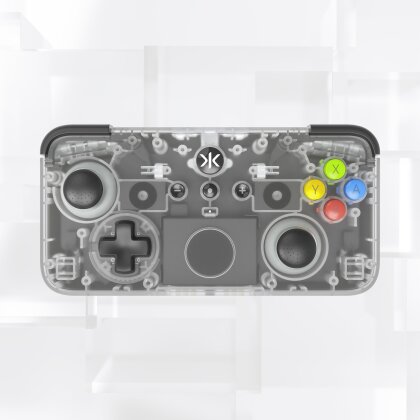 CRKD - NEO S - Wireless Collectible Controller for Nintendo Switch, Mobile, PC, & Smart TV Gaming (Classic Clear Edition)