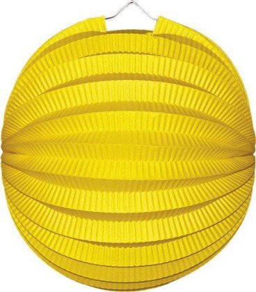 Papier-Lampion gelb