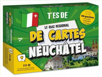 T'ES DE® Neuchâtel si Quiz - Das Kartenspiel