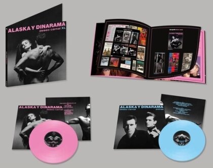 Alaska Y Dinarama - Deseo Carnal (2024 Reissue, Pink/Blue Vinyl, 2 LPs)