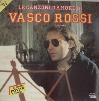 Vasco Rossi - Le Canzoni D'amore Di Vasco Rossi (2024 Reissue, Black/Yellow Vinyl, LP)