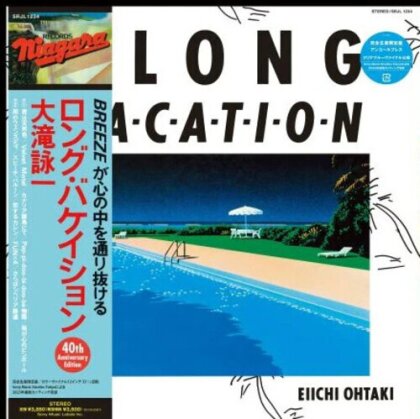 Ohtaki Eiichi (J-Pop) - Long Vacation (2024 Reissue, CBS, Japan Edition, 40th Anniversary Edition, Clear Blue Vinyl, LP)