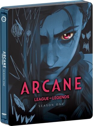 Arcane - League of Legends - Season 1 (Limited Edition, Steelbook, 3 4K Ultra HDs + Blu-ray)