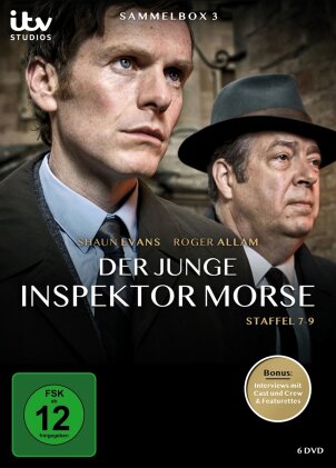 Der junge Inspektor Morse - Staffel 7-9 (Sammelbox, 6 DVD)