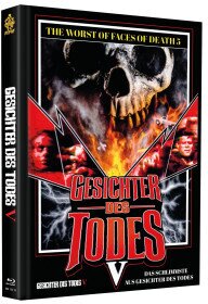 Gesichter des Todes 5 (1991) (Cover C, Edizione Limitata, Mediabook, Blu-ray + DVD)