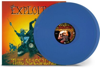 The Exploited - The Massacre (2024 Reissue, Nuclear Blast, Transparent Blue Vinyl, 2 LPs)