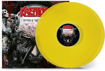 Kreator - Enemy Of God (2024 Reissue, Nuclear Blast, Gatefold, Remastered, Transparent Yellow Vinyl, 2 LPs)