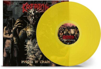 Kreator - Hordes Of Chaos (2024 Reissue, Nuclear Blast, Gatefold, Version Remasterisée, Transparent Yellow Vinyl, LP)