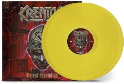 Kreator - Violent Revolution (2024 Reissue, Nuclear Blast, Gatefold, Remastered, Transparent Yellow Vinyl, 2 LPs)