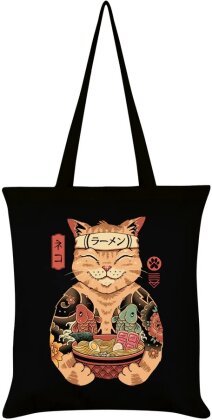 Vincent Trinidad Catana Ramen Black Tote Bag