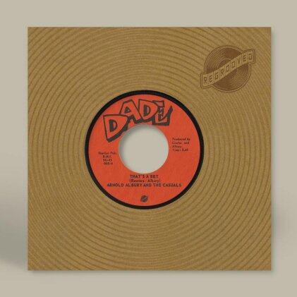 Arnold Albury & The Casuals - That's A Bet / My Baby Don't Understand (2024 Reissue, Deepgrooves, Limited Edition, Remastered, 7" Single)