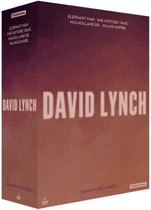 David Lynch - Elephant Man / Une histoire vraie / Mulholland Dr. / Inland Empire (Restaurierte Fassung, 4 DVDs)