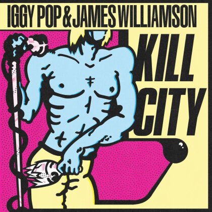 Iggy Pop & James Williamson - Kill City (2024 Reissue, Alive Records, Blue Clear Vinyl, LP)