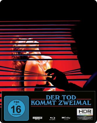 Der Tod kommt zweimal (1984) (Edizione Limitata, Steelbook, 4K Ultra HD + Blu-ray)