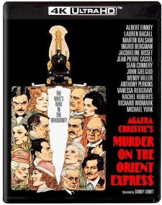 Murder On The Orient Express (1974) (50th Anniversary Edition, 4K Ultra HD + Blu-ray)