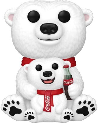 Coca-Cola POP&Buddy! Movies Vinyl Figur Bear & Cub 9 cm