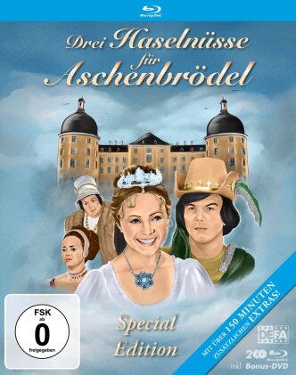 Drei Haselnüsse für Aschenbrödel (1973) (Édition Spéciale, Blu-ray + DVD)