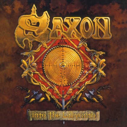 Saxon - Into The Labyrinth (2024 Reissue, Music On Vinyl, Gold Vinyl, LP)