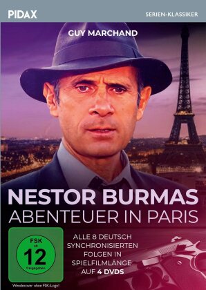 Nestor Burmas Abenteuer in Paris - Alle 8 deutsch synchronisierten Folgen (Pidax Serien-Klassiker, 4 DVDs)