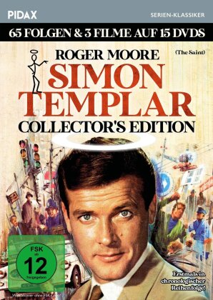 Simon Templar - 65 Folgen + 3 Filme (Pidax Serien-Klassiker, Collector's Edition, 15 DVD)