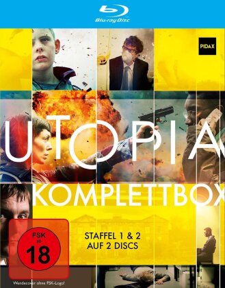 Utopia - Staffel 1 & 2 (Komplettbox, Neuauflage, 2 Blu-rays)