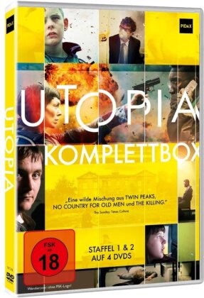 Utopia - Staffel 1 & 2 (Complete box, New Edition, 4 DVDs)