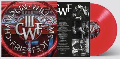 Champlin - Williams - Friestedt, Bill Champlin (Ex-Chicago), Joseph Williams (Toto) & Peter Friestedt - CWF III (Limited Edition, Red Vinyl, LP)