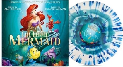 Alan Menken - The Little Mermaid - OST (2024 Reissue, Walt Disney Records, Transparent Splatter Vinyl, LP)