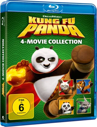 Kung Fu Panda 1-4 - 4-Movie Collection (4 Blu-ray)