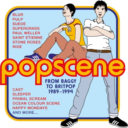 Popscene: From Baggy To Britpop 1989-1994 (4 CDs)