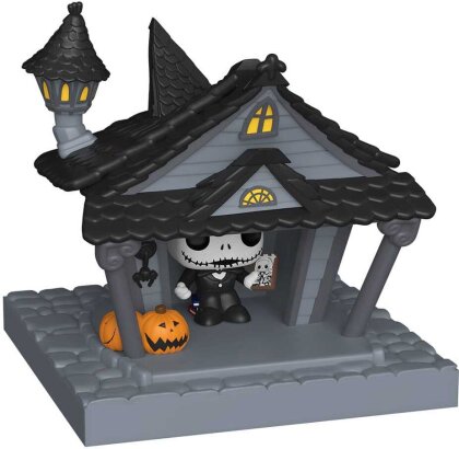 Nightmare before Christmas Bitty POP! Town Vinyl Figur Jack at Home