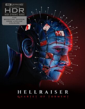 Hellraiser 1-4 - Quartet Of Torment (Limited Edition, 4 4K Ultra HDs)